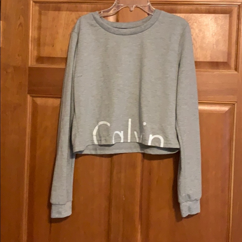 Calvin Klein Cropped Shirt